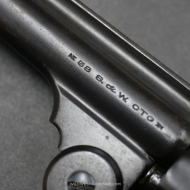 Revolver de collection Smith & Wesson DA 4th Model Canon miroir cal. .38 S&W poudre noire