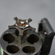 Revolver de collection Smith & Wesson DA 4th Model Canon miroir cal. .38 S&W poudre noire
