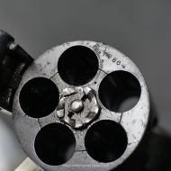 Revolver de collection Smith & Wesson DA 4th Model Canon miroir cal. .38 S&W poudre noire