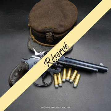 Colt Double Action Army 1878/1902 "Alaskan" US Army Cal .45 – État Exceptionnel Canon Miroir