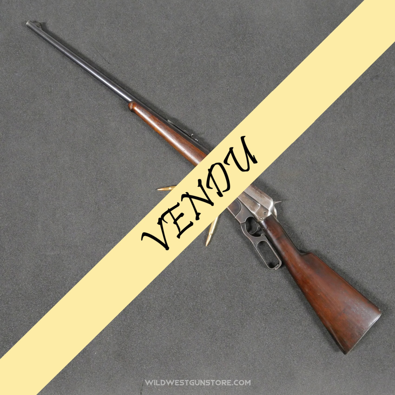 Winchester Rifle Model 1895 Takedown Calibre .30-06 Springfield – Fabrication 1920 Canon Miroir