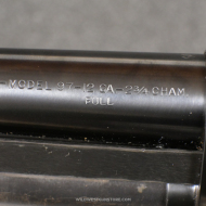 Exceptionnel Winchester 1897 Canon miroir Cal.12 tardif et son rarissime boite d'origine