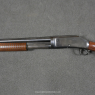 Exceptionnel Winchester 1897 Canon miroir Cal.12 tardif et son rarissime boite d'origine