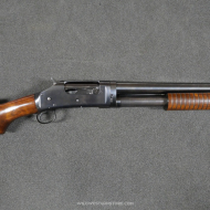 Exceptionnel Winchester 1897 Canon miroir Cal.12 tardif et son rarissime boite d'origine