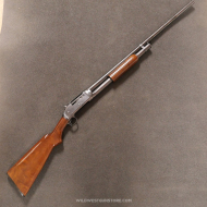 Exceptionnel Winchester 1897 Canon miroir Cal.12 tardif et son rarissime boite d'origine