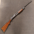 Exceptionnel Winchester 1897 Canon miroir Cal.12 tardif et son rarissime boite d'origine