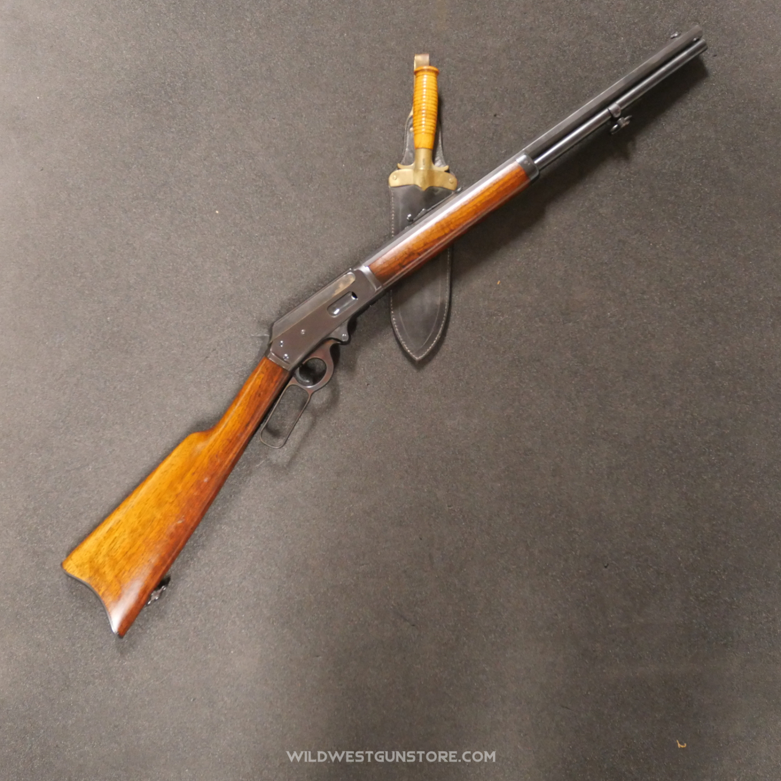 Rare Marlin 1893 Canon miroir Calibre 30-30 Wcf Octogonal de 20'', parfaite restauration