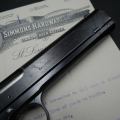 Rare Pistolet de collection Colt automatic 1900, Canon miroir Cal.38 ACP, numéro série 43