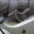 Rare Smith & Wesson Western Frontier DA Canon 4'' miroir Cal..44-40 – Nickelage d’Origine