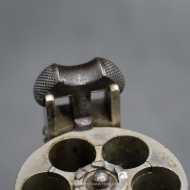 Rare Smith & Wesson Western Frontier DA Canon 4'' miroir Cal..44-40 – Nickelage d’Origine