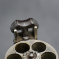 Rare Smith & Wesson Western Frontier DA Canon 4'' miroir Cal..44-40 – Nickelage d’Origine