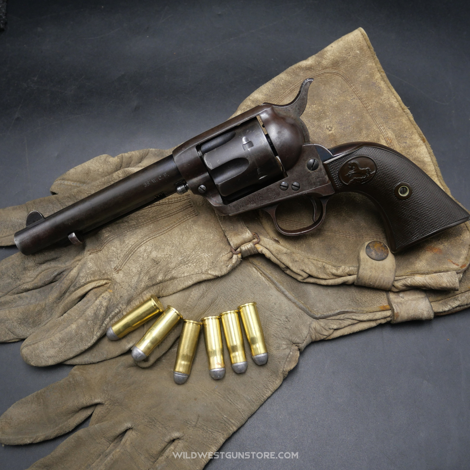Colt Single Action Army Smokeless Frame 1899 – SAA Canon miroir 5"1/2 Cal. 38-40