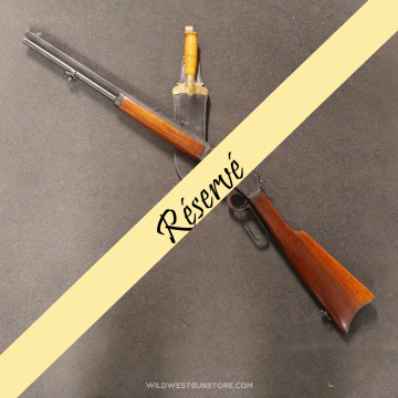 Rare Marlin 1893 Canon miroir Calibre 30-30 Wcf Octogonal de 20'', parfaite restauration