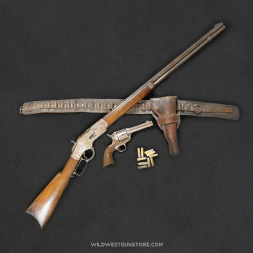 Arme de collection Western Winchester Rifle 1873 Calibre 44-40 fabrication 1884