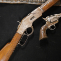 Arme de collection Western Winchester Rifle 1873 Calibre 44-40 fabrication 1884
