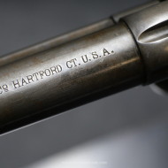 Colt Peacemaker Calibre 45 - Entièrement restauré canon miroir fabrication 1880