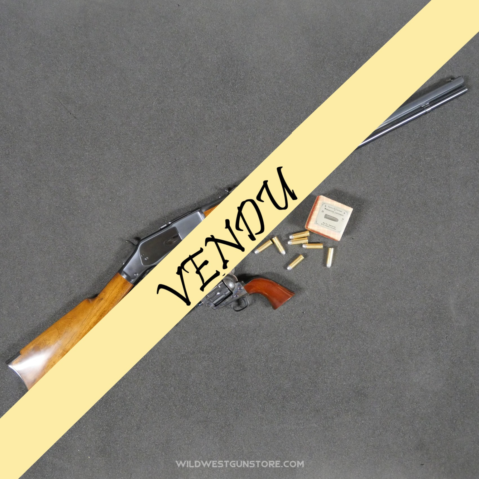 Winchester Short Rifle Model 1873 Calibre .44-40 WCF – Arme Western de légende