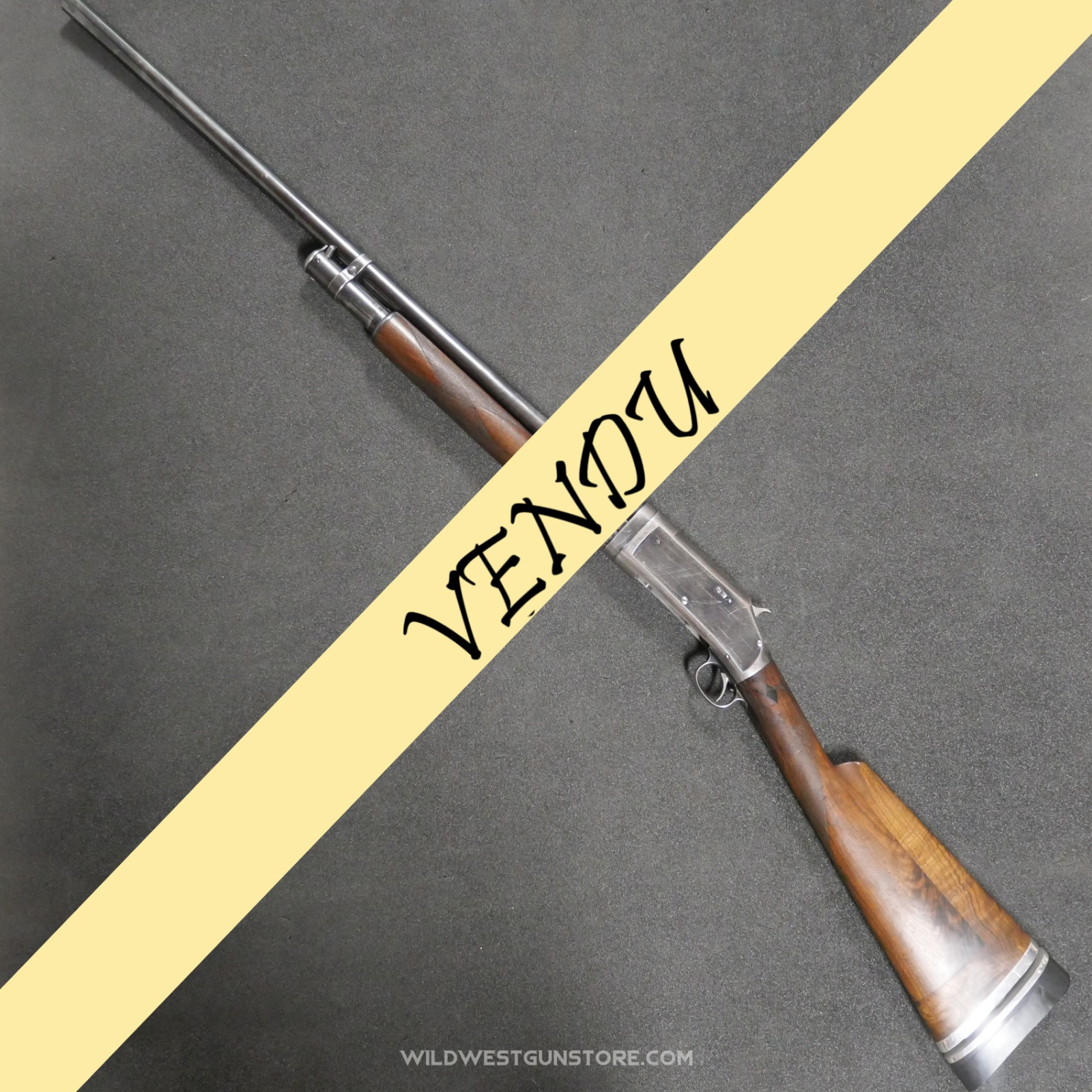 Winchester Model 1897 Trap Gun Black Diamond Calibre 12 – Tournament Grade 1901 Canon Miroir