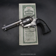 Colt Bisley Calibre 45 Single Action Army - Revolver de collection Fabrication de 1899