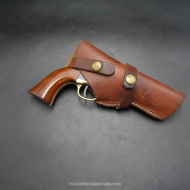 Revolver de collection Colt Conversion Pocket Navy Calibre.38 excellent état et holster
