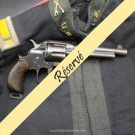 Colt Alaskan US Army Cal.45 double action 1878/1902 parfait état et canon miroir