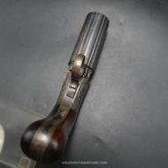 Pepperbox Bolen & Syms Medium Frame calibre .31, Pistolet de collection à poudre noire