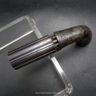 Pepperbox Bolen & Syms Medium Frame calibre .31, Pistolet de collection à poudre noire