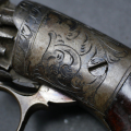 Pepperbox Bolen & Syms Medium Frame calibre .31, Pistolet de collection à poudre noire