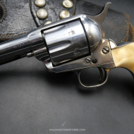 Colt Single Action Army Peacemaker 1883 calibre .45,  Canon miroir, restauration