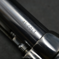 Colt Single Action Army Peacemaker 1883 calibre .45,  Canon miroir, restauration