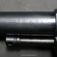 US Revolver Colt Double Action Army Modèle 1894 Canon miroir .38