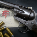 Colt Peacemaker Single Action Army Smokeless Frame calibre .45 Colt – Fabrication 1897