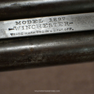 Fusil à pompe Winchester Model 1897 Takedown canon miroir cal 12 court 26’’