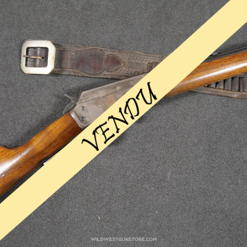 Exceptionnelle Carabine Marlin Model 1893 Canon miroir cal. .30-30 Wcf  – Jaspage d’Origine