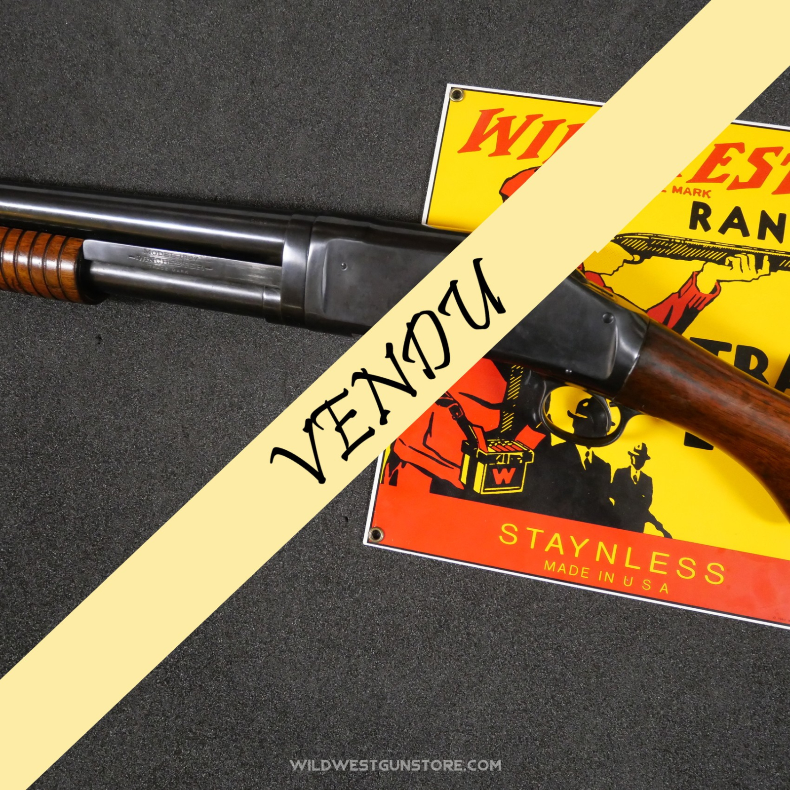 Winchester Model 1897 Takedown calibre 12 Full Choke – Fabrication 1907