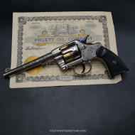 Colt Gravé DA New Army Model 1895 fabrication tardive 1904 cal .38LC