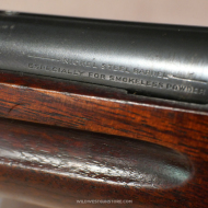 Winchester Model 1895 canon miroir cal .30-06, carabine lever action visée Lyman