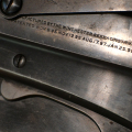 Winchester Model 1895 canon miroir cal .30-06, carabine lever action visée Lyman