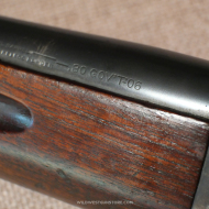 Winchester Model 1895 canon miroir cal .30-06, carabine lever action visée Lyman