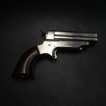 Pistolet de collection Sharps cal .30 Nickelage origine