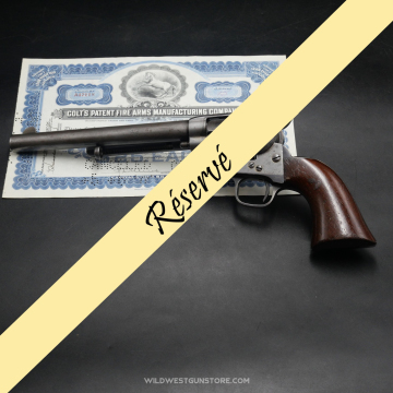 Revolver Colt calibre .44 Rimfire de 1877 – Arme historique rare - lettre Colt Archive