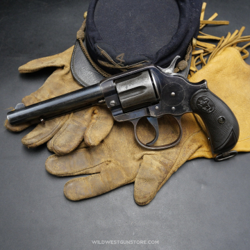 Colt DA Alaskan 1878/1902 Canon miroir .45 Colt - Revolver US Army de collection