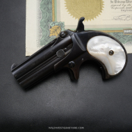 Remington Derringer Model 95 Over-Under .41 Rimfire – Pistolet de collection poudre noire