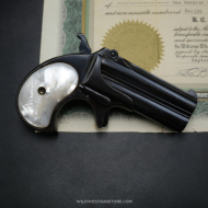 Remington Derringer Model 95 Over-Under .41 Rimfire – Pistolet de collection poudre noire