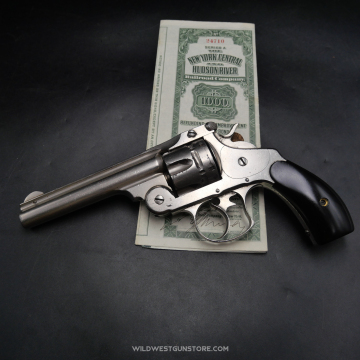 Revolver Smith & Wesson .44 Double Action First Model – Nickelage d’origine