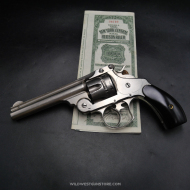 Revolver Smith & Wesson .44 Double Action First Model – Nickelage d’origine