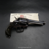 Colt DA 1878 fabrication tardive 1905 Cal.45 - Impeccable état, lettre archive