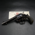 Colt DA 1878 fabrication tardive 1905 Cal.45 - Impeccable état, lettre archive