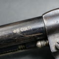 Colt DA 1878 fabrication tardive 1905 Cal.45 - Impeccable état, lettre archive