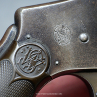 Revolver Smith & Wesson .38 Safety Hammerless 4th Model et boite d'origine